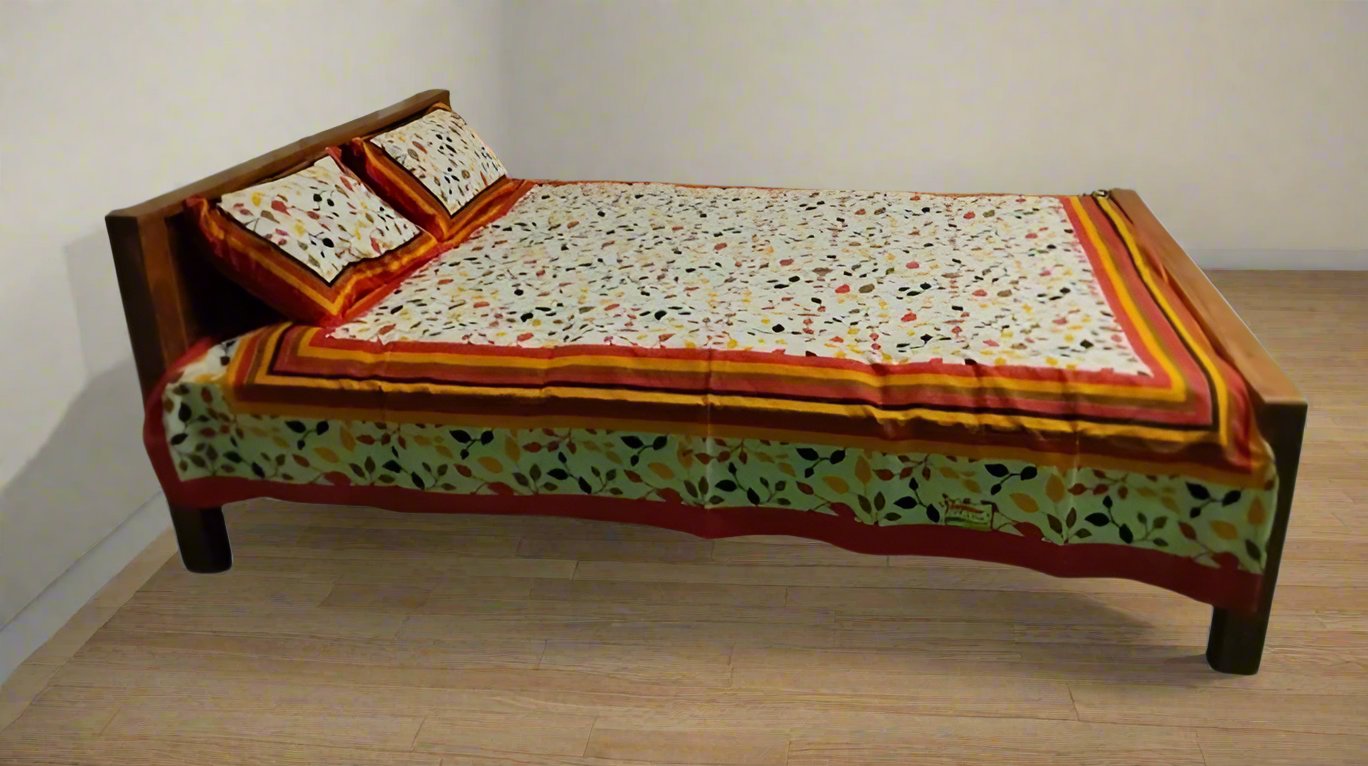 Solid Wood Bed without Storage: Rent